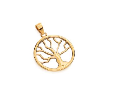 Damen Goldanhänger Baum des Lebens 1.44 - 1.48 g