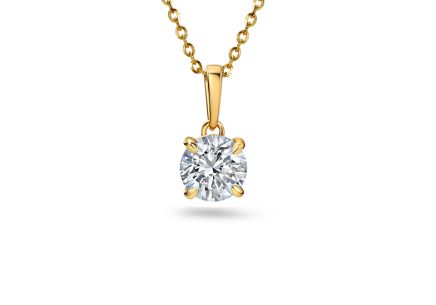 Anhänger mit im Labor gezüchtetem Diamanten Marigold