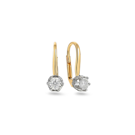 Diamantohrringe für Damen-Lack-Penny