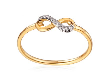 Diamant Goldring Infinity 0,020 ct